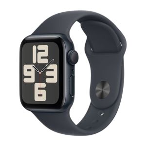 Սմարթ ժամացույց  Watch SE GPS 40mm Midnight Aluminium Case with Midnight Sport Band S/M (MXE73QI/A)