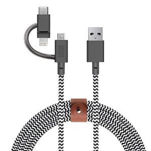 Cable Native Union Belt Cable Duo (C TO C) L Zebra 1.5m