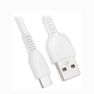 Cable HOCO X20 type C white 1M